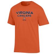  Virginia Champion Straight Stack Tee