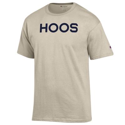 Virginia Champion Hoos Straight Tee OATMEAL