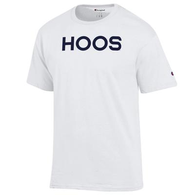 Virginia Champion Hoos Straight Tee WHITE