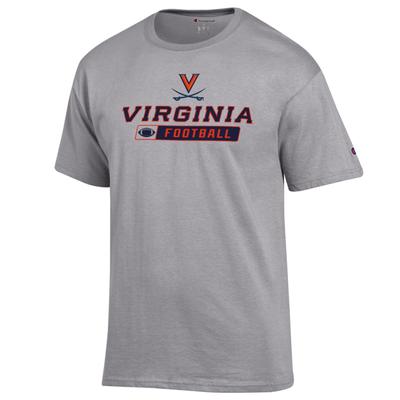 Virginia Champion Basic Football Tee