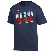  Virginia Champion Diagonal Lacrosse Tee