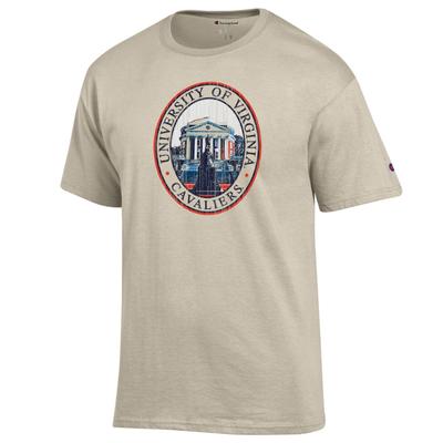 Virginia Champion Campus Landmark Oval Tee