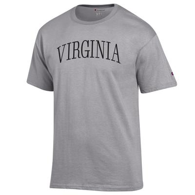 Virginia Hoos Champion Arch Wordmark Tonal Tee