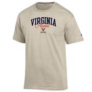  Virginia Hoos Champion Arch Alumni Script Tee