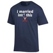  Virginia Hoos Champion I Married Into This Tee