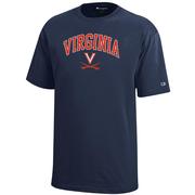  Virginia Champion Youth Arch With Logo Tee