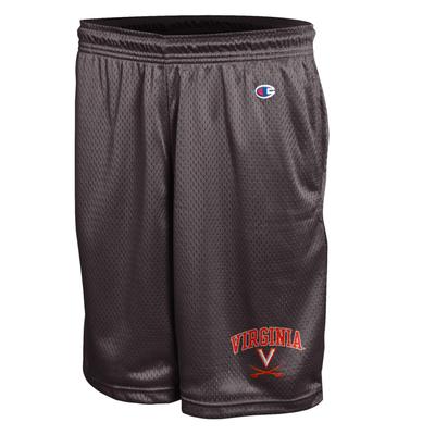 Virginia Champion Men's Classic Mesh Shorts GRANITE