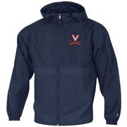  Virginia Champion Full Zip Lightweight Jacket