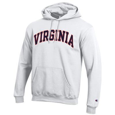 Virginia Arch Champion Men's Screen Hoodie WHITE