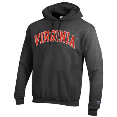 Virginia Arch Champion Men's Screen Hoodie GRANITE_HTHR