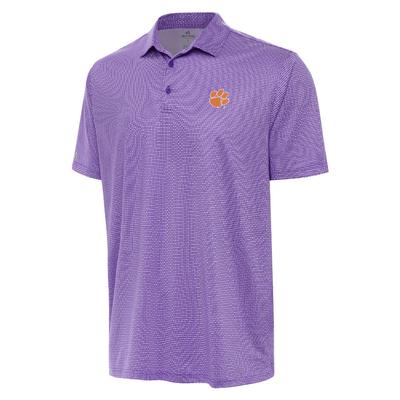 Clemson Antigua Rings Polo