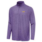  Lsu Antigua Hunk 1/4 Zip Pullover