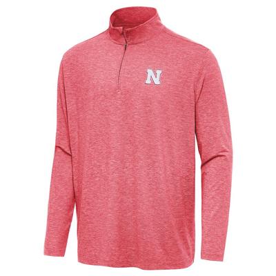 Nebraska Antigua Hunk 1/4 Zip Pullover