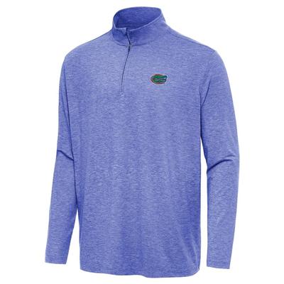 Florida Antigua Hunk 1/4 Zip Pullover DK_ROYAL_HTHR