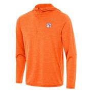  Clemson Antigua Tidy 1/4 Zip Pullover Hoodie