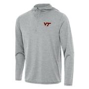  Virginia Tech Antigua Tidy 1/4 Zip Pullover Hoodie