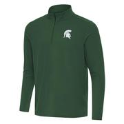  Michigan State Antigua Intent 1/4 Zip Pullover