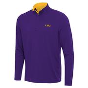  Lsu Antigua Content 1/4 Zip Pullover