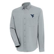  West Virginia Antigua Flight Long Sleeve Woven