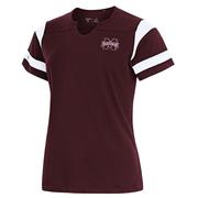  Mississippi State Antigua Women's Encounter Knit Top