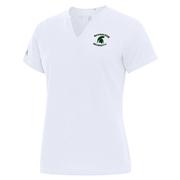  Michigan State Antigua Women's Traveler Rib Top