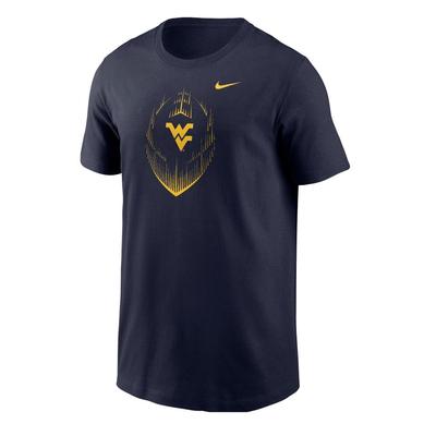 West Virginia Nike YOUTH Legend Football Tee