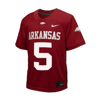 Arkansas Nike YOUTH Replica #5 Jersey