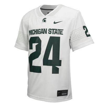 Michigan State Nike YOUTH Replica #24 Jersey