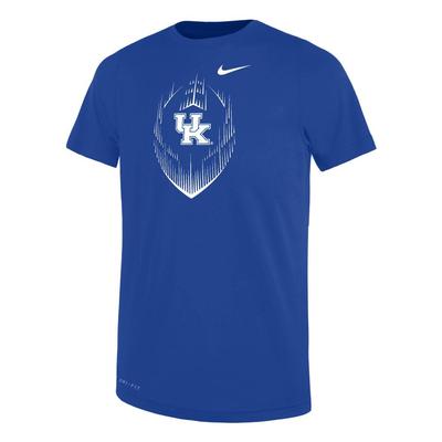 Kentucky Nike Kids Legend Football Tee