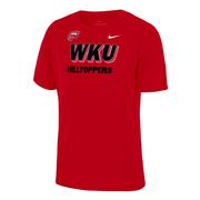  Western Kentucky Nike Youth Legend Swoosh Team Logo Tee