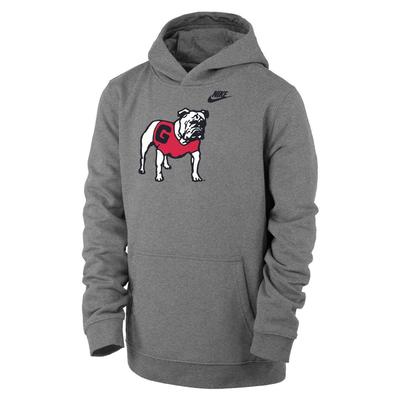 Georgia Nike YOUTH Vintage Club Fleece Hoodie