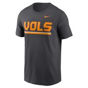  Tennessee Nike Smokey Grey Cotton Tee