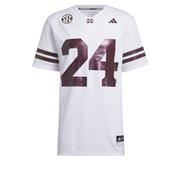  Mississippi State Adidas Strategy Football Jersey