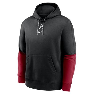 Alabama Nike Team Issue Club Hoodie BLACK