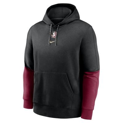 Florida State Nike Team Issue Club Hoodie BLACK