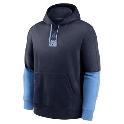 UNC Jordan Brand Team Issue Club Hoodie COLLEGE_NAVY