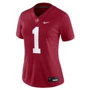  Alabama Nike Women's # 1 Game Jersey