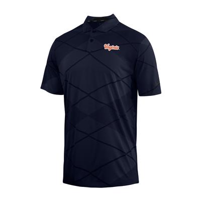 Virginia Nike Straight Vapor Jacquard Polo