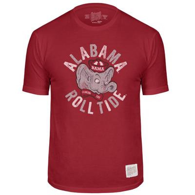 Alabama Retro Brand Circle Elephant Vintage Tee