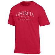  Georgia Champion Women's Arch Football Tee