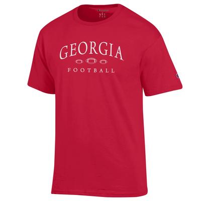 Georgia Champion Women's Arch Football Tee