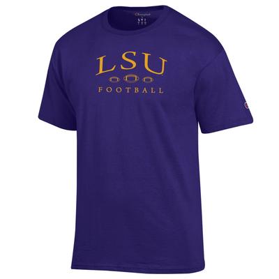 LSU Champion Women's Arch Football Tee