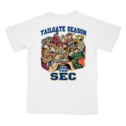  Sec Tailgate Season Comfort Colors Pocket Tee