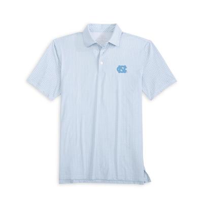 UNC Southern Tide Driver Clubbin It Printed Polo