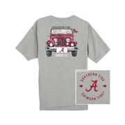  Alabama Southern Tide Front Plate Jeep Tee