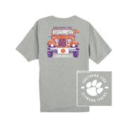  Clemson Southern Tide Front Plate Jeep Tee