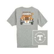  Tennessee Southern Tide Front Plate Jeep Tee