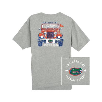 Florida Southern Tide Front Plate Jeep Tee