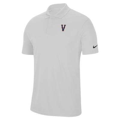 Virginia Nike Vault Victory Solid Polo WHITE