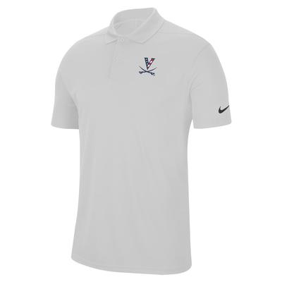 Virginia Nike Victory Solid Polo WHITE